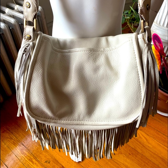 Carina Duek New Leather Fringe purse from Brazil - Picture 7 of 15